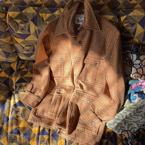 Vintage Woolrich Coat (Mens Medium) - Picture 2 of 4